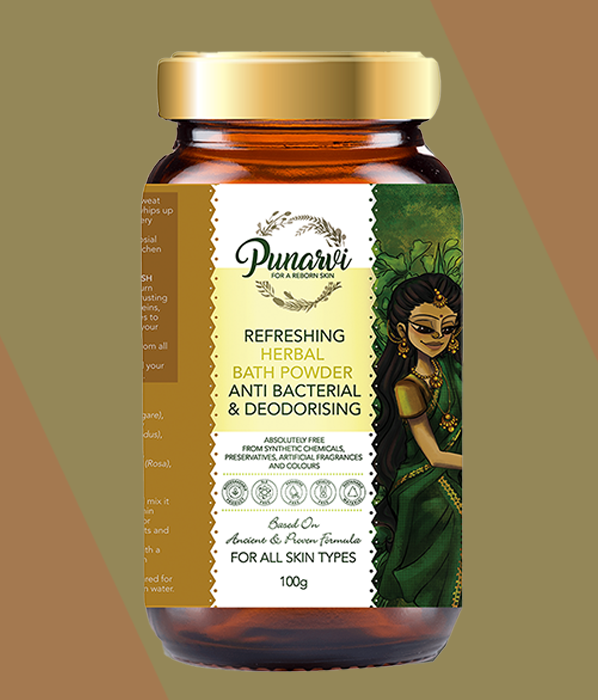 Herbal Bath Powder & Face Wash